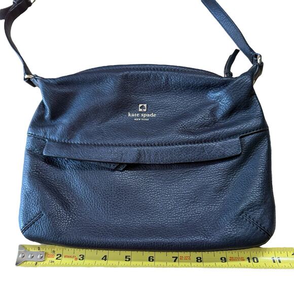 KATE SPADE Starla Grant Park Black Pebbled Leather Crossbody Bag - Picture 12 of 12
